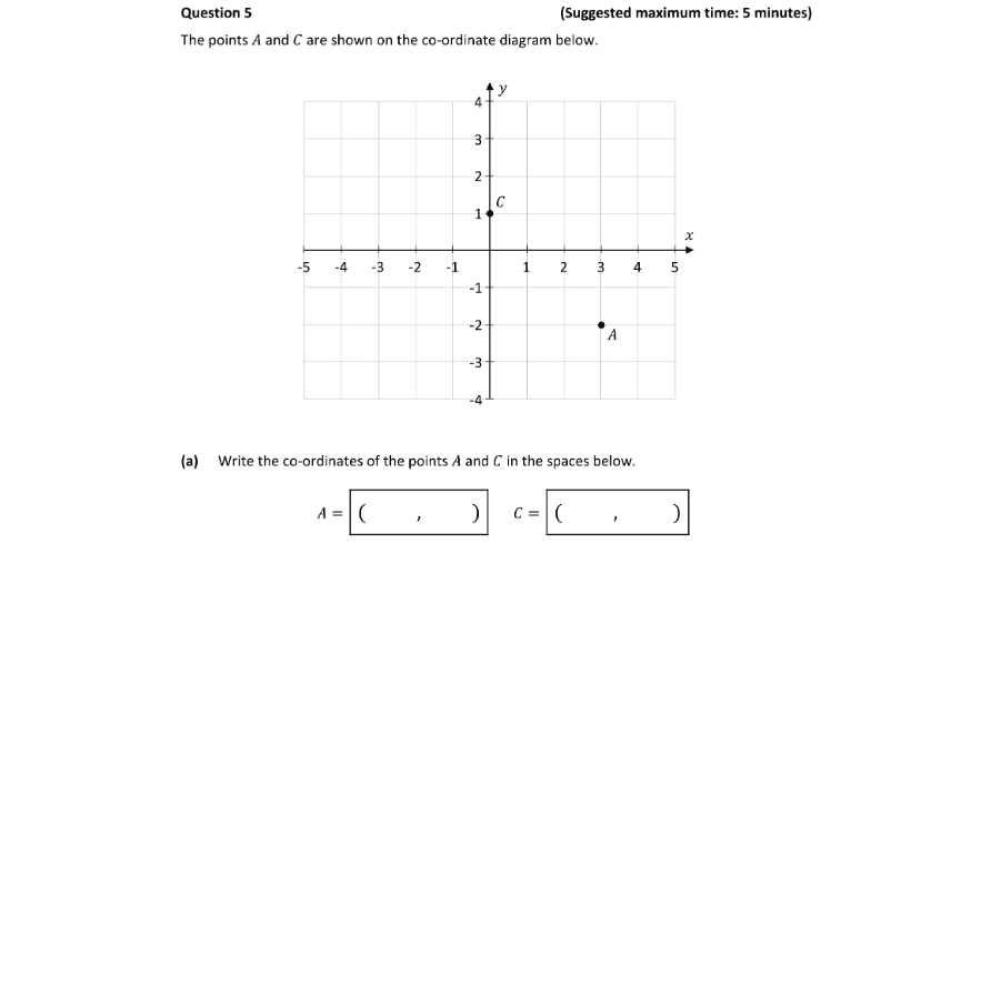 Question 2025 - 5 Part 1
