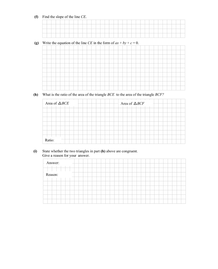 Question 2012 - 9 Part 2