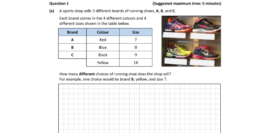 Question 2025 - 1 Part 1