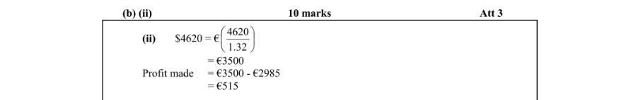 Marking Scheme Part 1