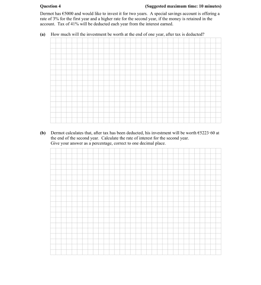 Question 2015 - 4 Part 1