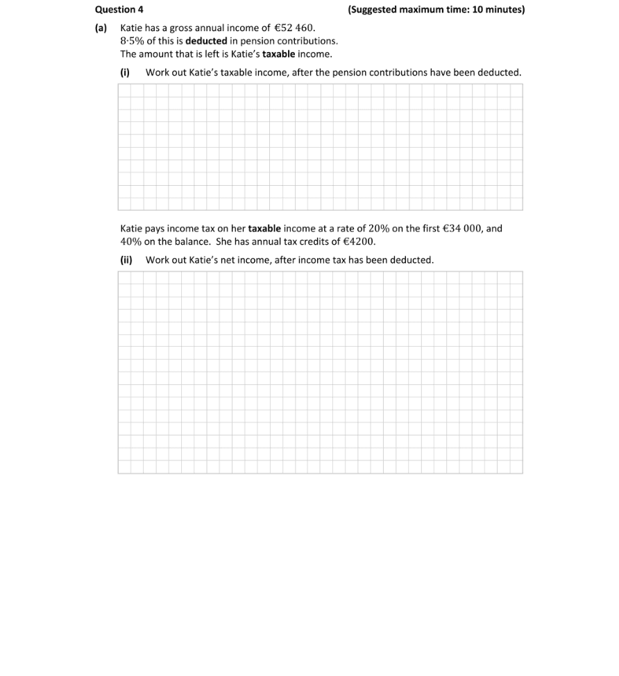 Question 2019 - 4 Part 1