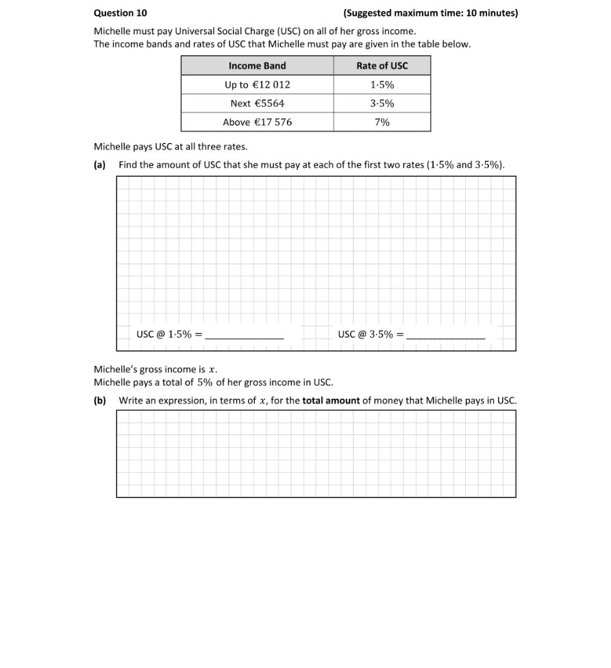 Question 2023 - 10 Part 1