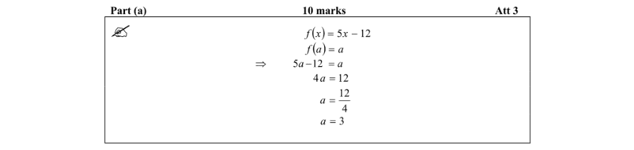 Marking Scheme Part 1