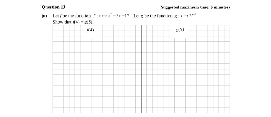Question 2013 - 13 Part 1