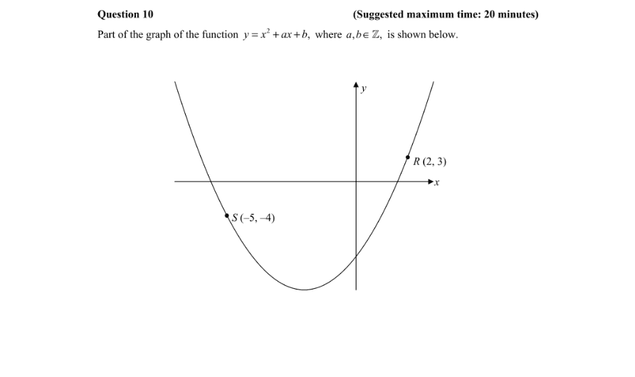 Question 2015 - 10 Part 1
