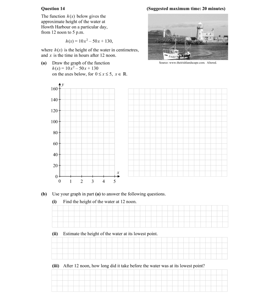 Question 2016 - 14 Part 1