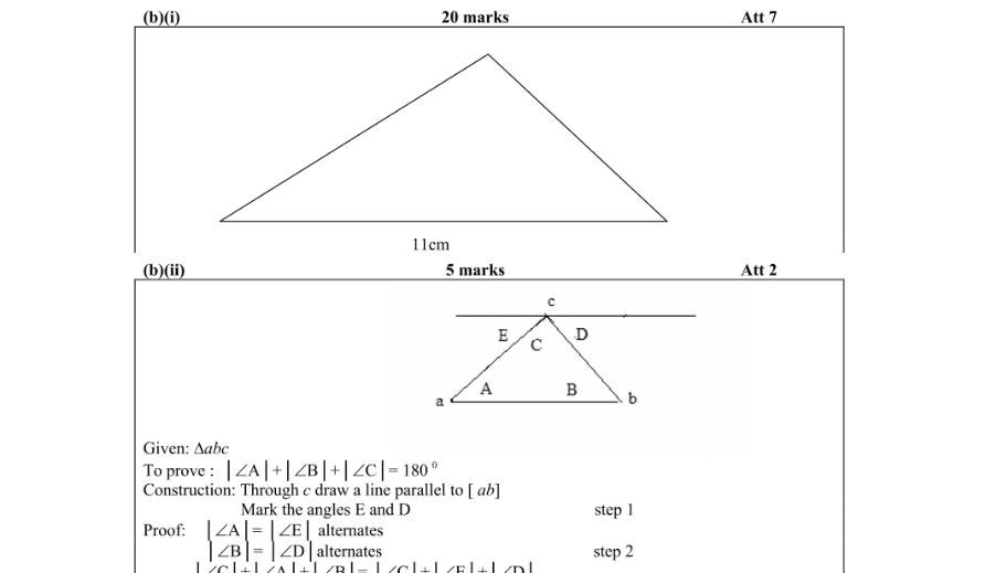 Marking Scheme Part 2