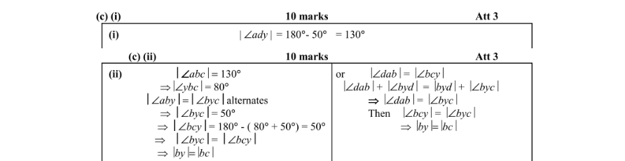 Marking Scheme Part 2