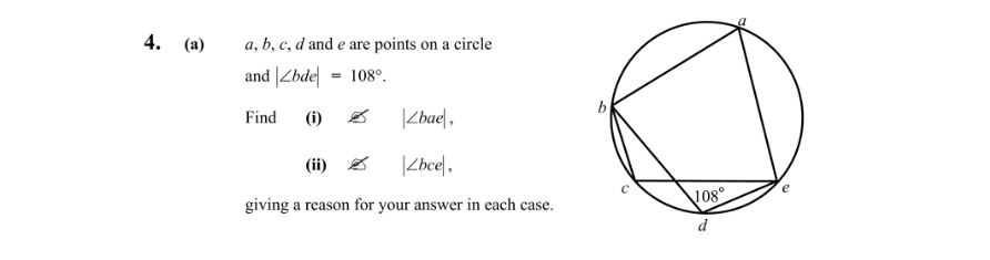 Question 2009 - 4 Part 1