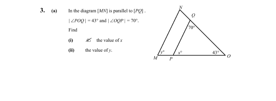 Question 2012 - 3 Part 1