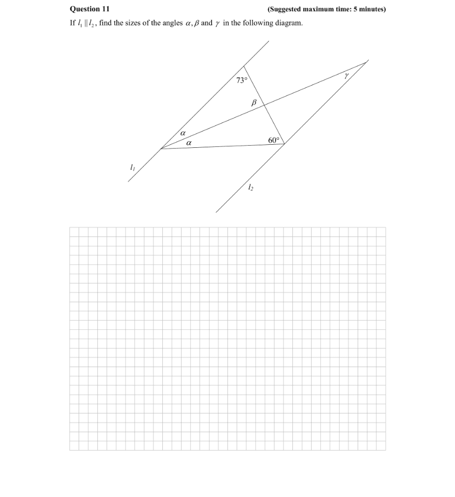 Question 2013 - 11 Part 1