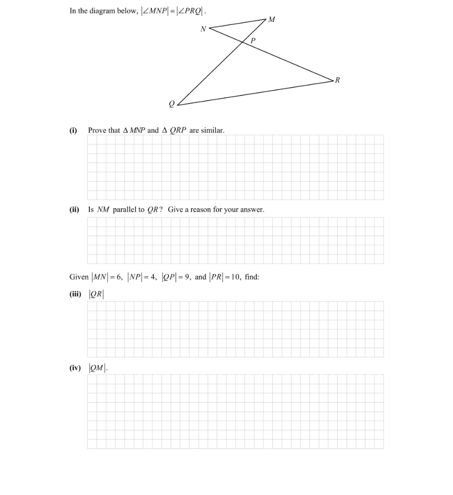 Question 2014 - 9 Part 1