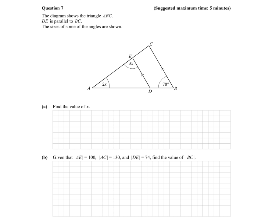 Question 2015 - 7 Part 1