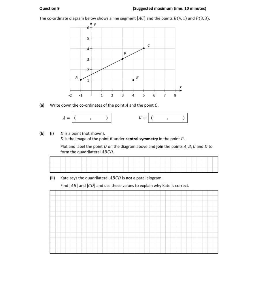 Question 2024 - 9 Part 1