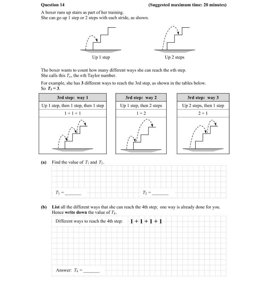 Question 2015 - 14 Part 1