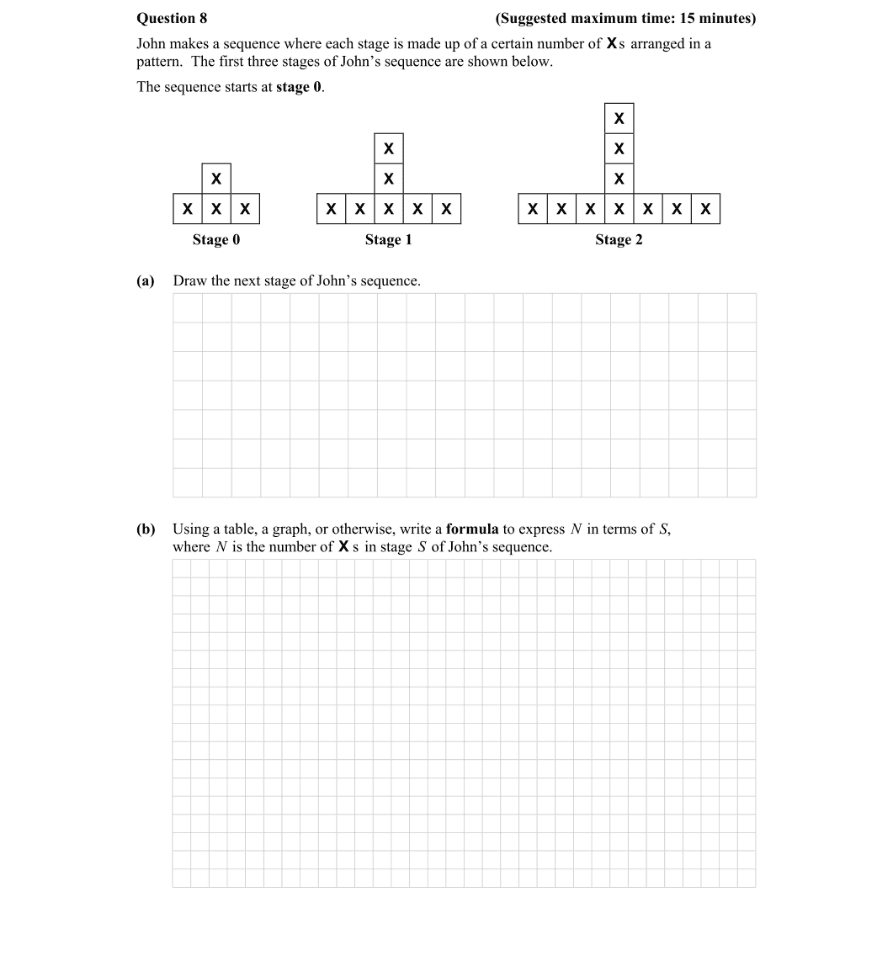 Question 2016 - 8 Part 1