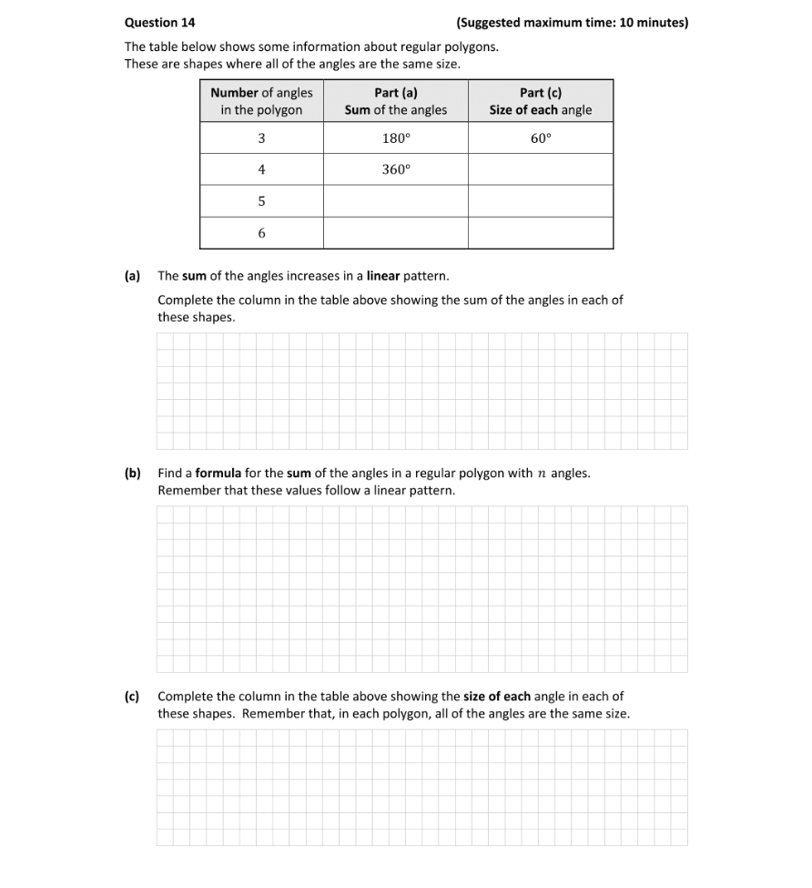 Question 2017 - 14 Part 1