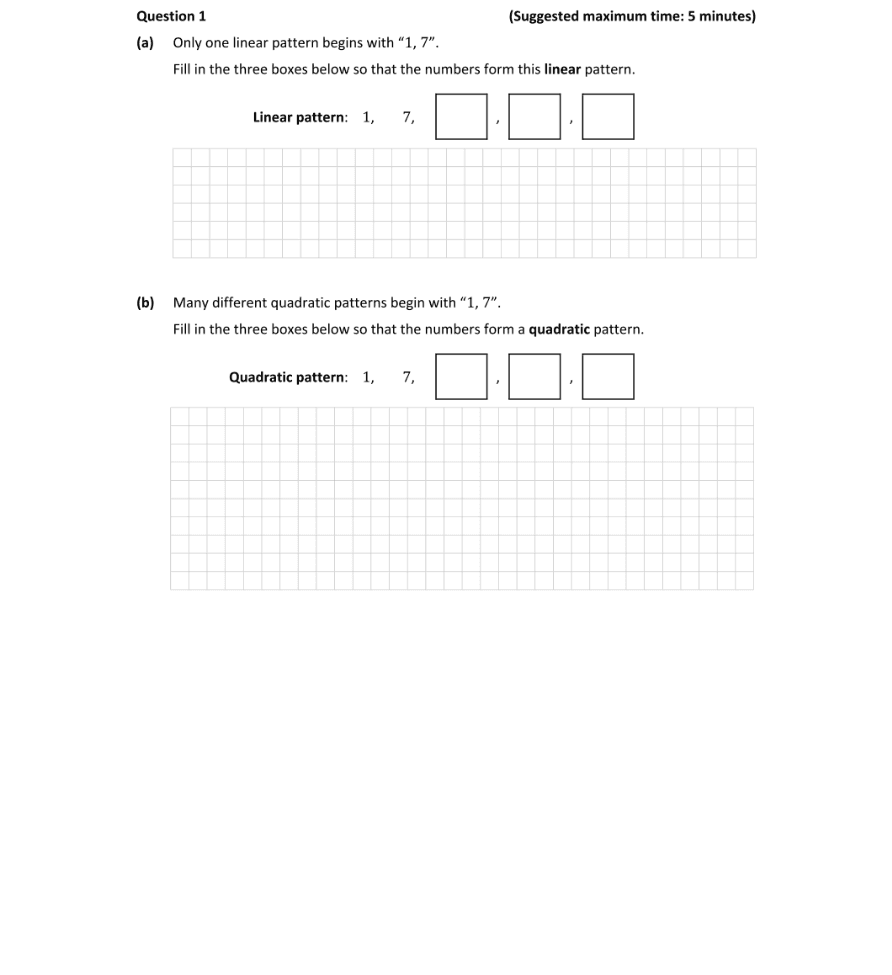 Question 2018 - 1 Part 1