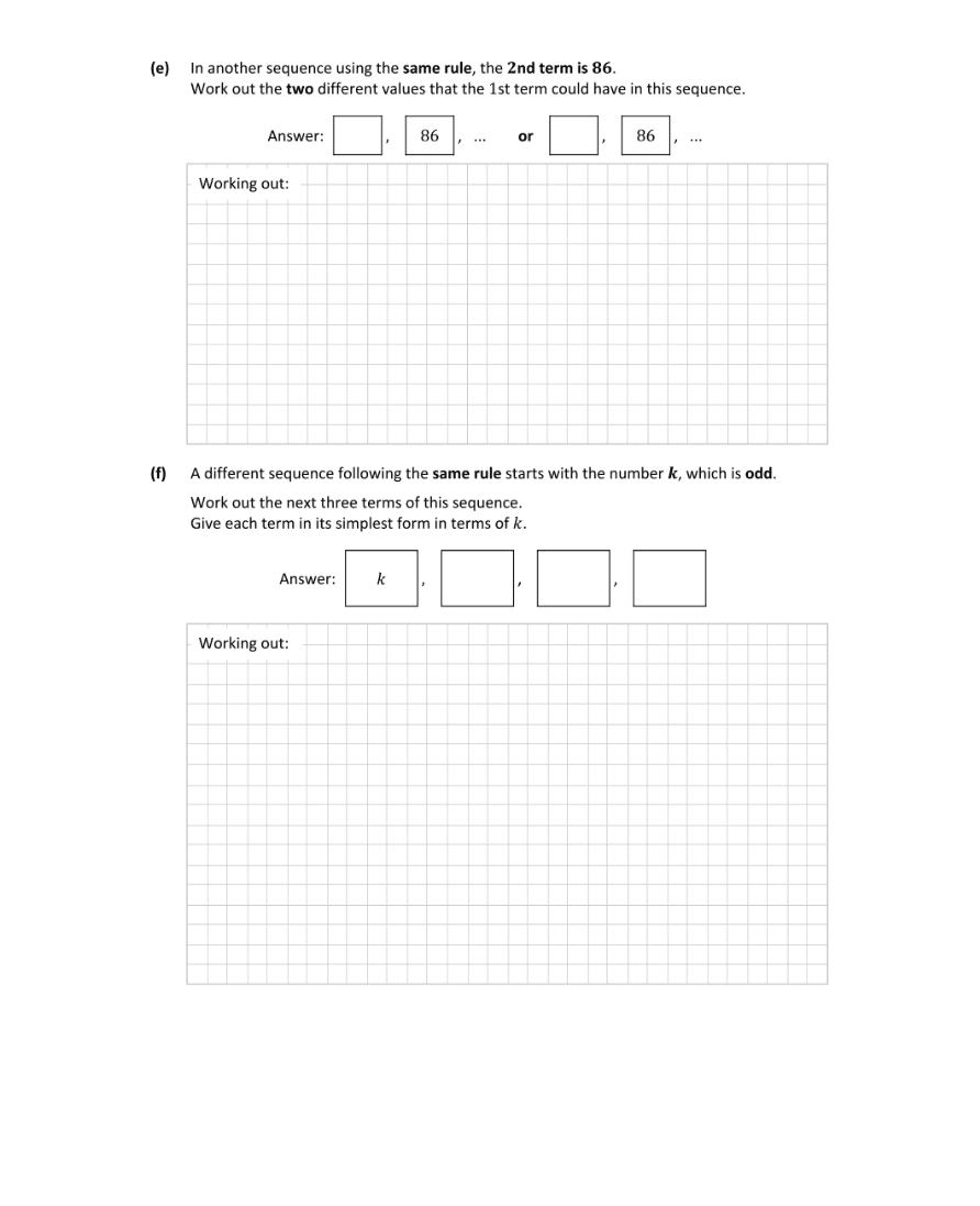 Question 2019 - 9 Part 3