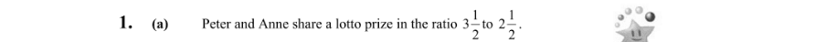 Question 2011 - 1 Part 1