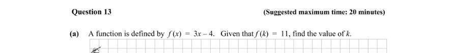 Question 2012 - 13 Part 1