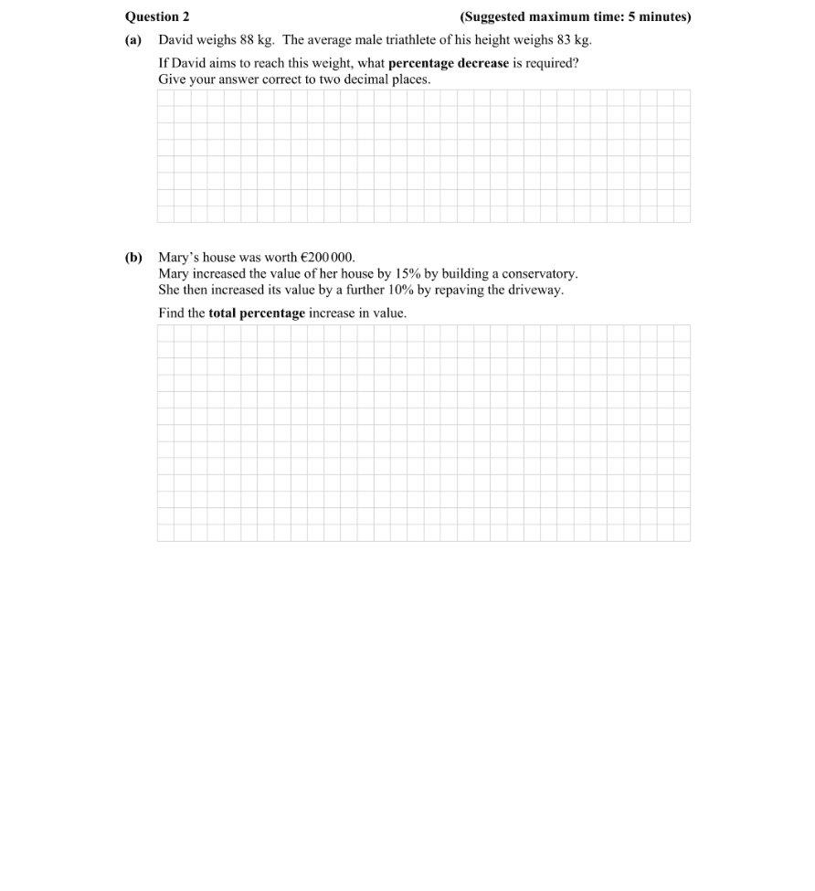 Question 2015 - 2 Part 1