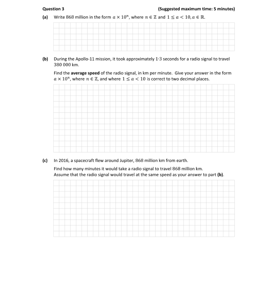 Question 2017 - 3 Part 1