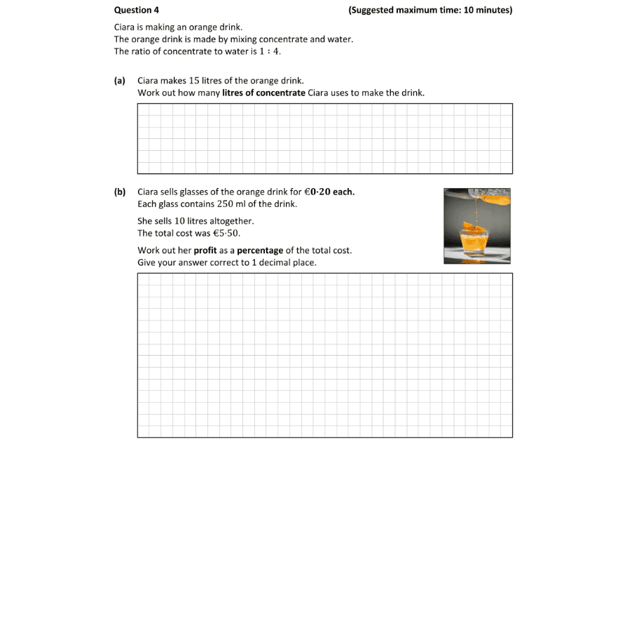 Question 2024 - 4 Part 1