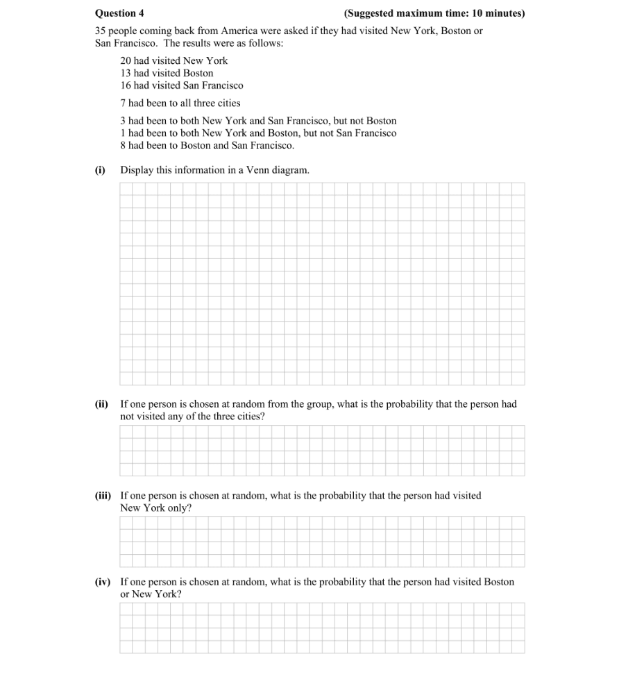 Question 2014 - 4 Part 1