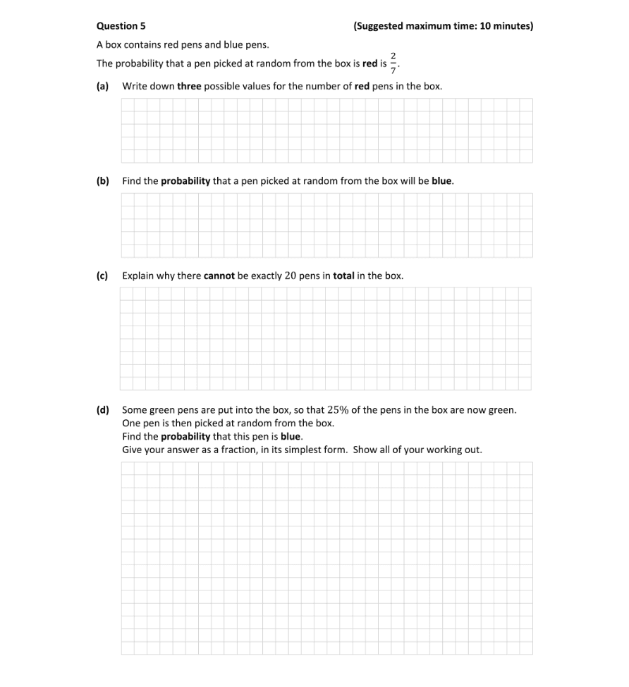 Question 2017 - 5 Part 1