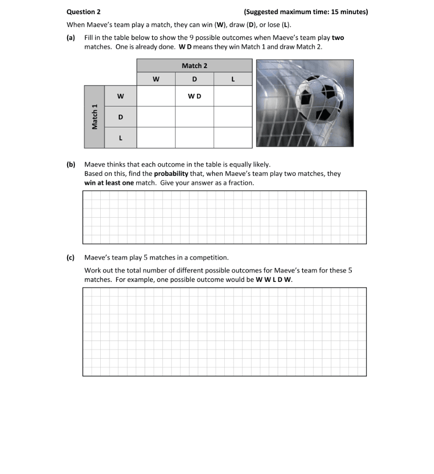 Question 2022 - 2 Part 1