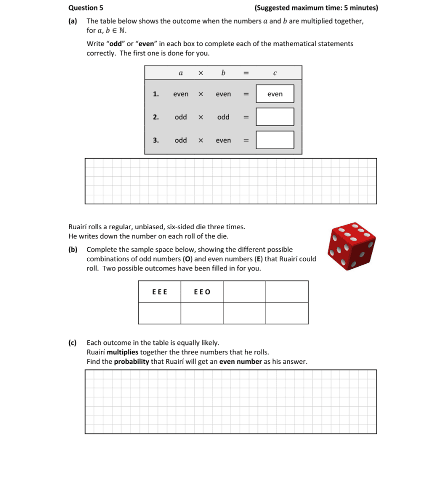Question 2023 - 5 Part 1
