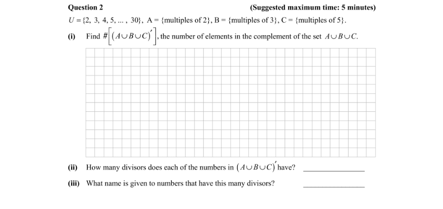 Question 2014 - 2 Part 1