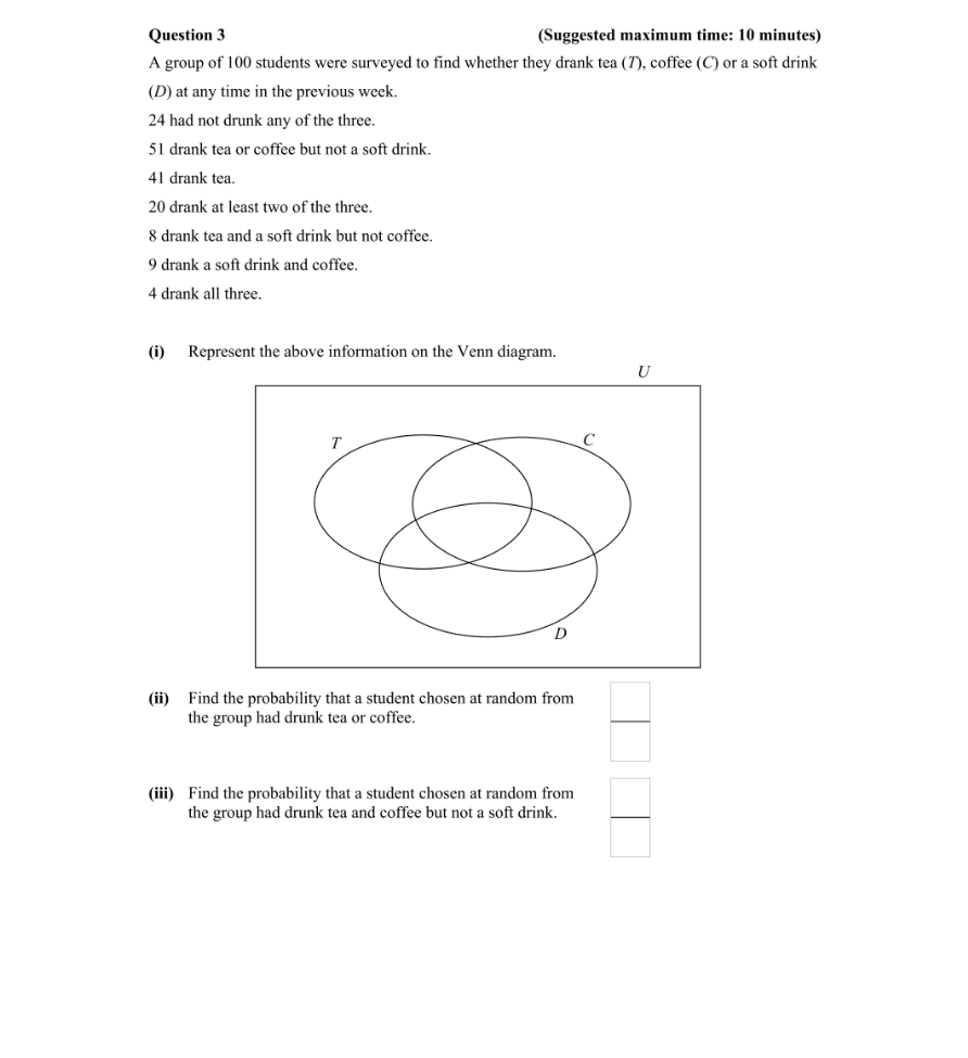 Question 2014 - 3 Part 1