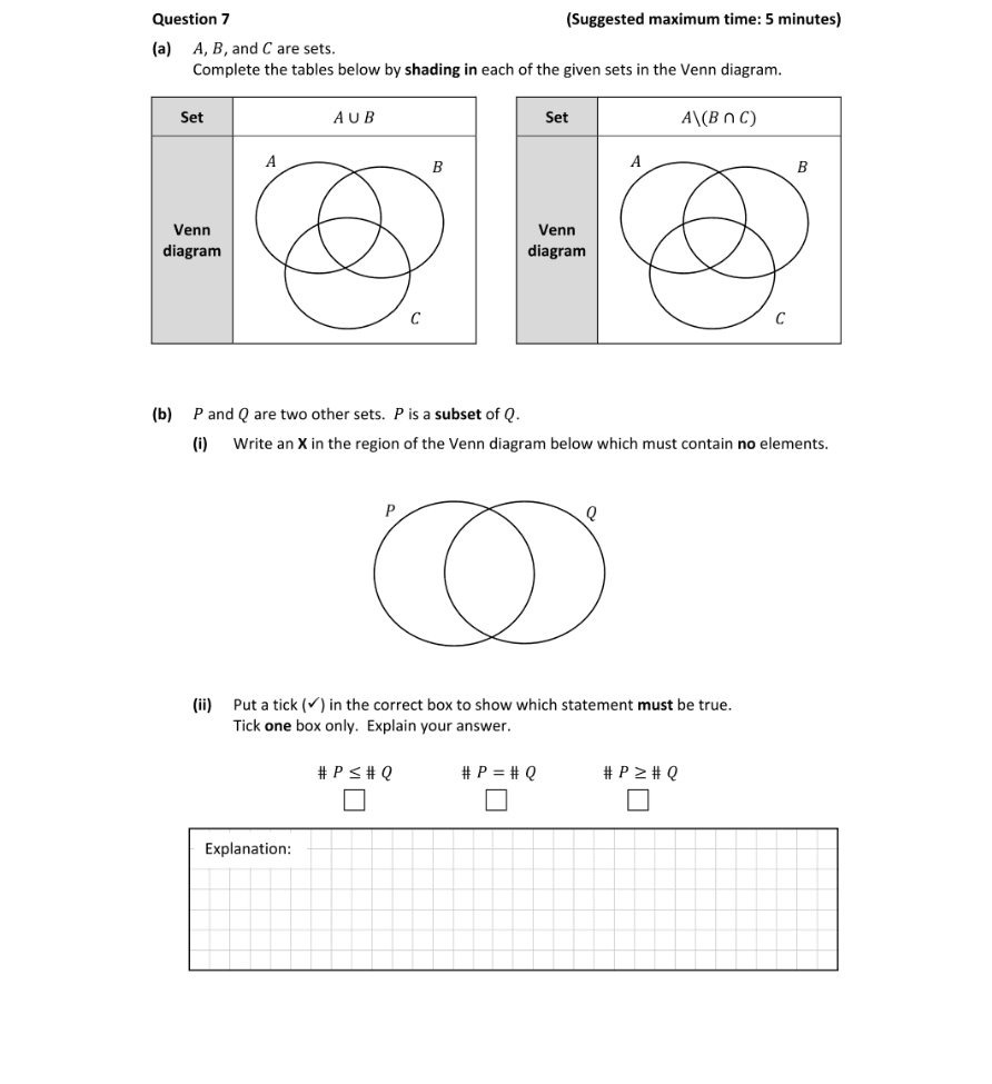 Question 2021 - 7 Part 1