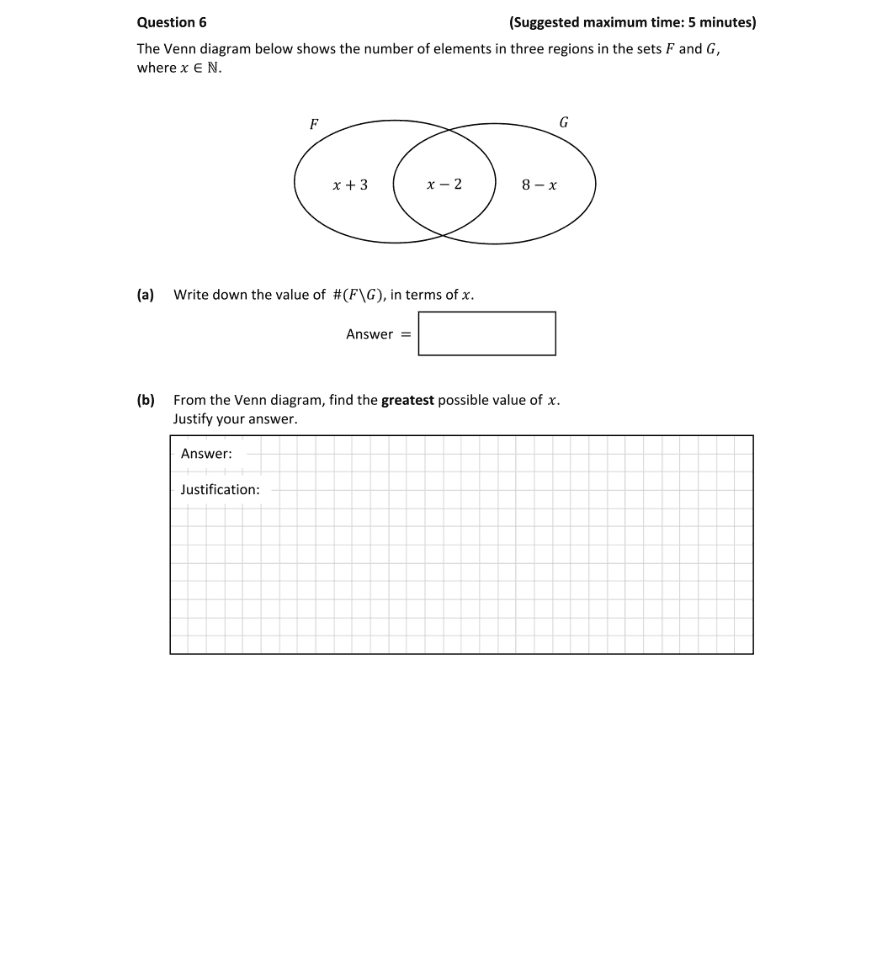 Question 2023 - 6 Part 1