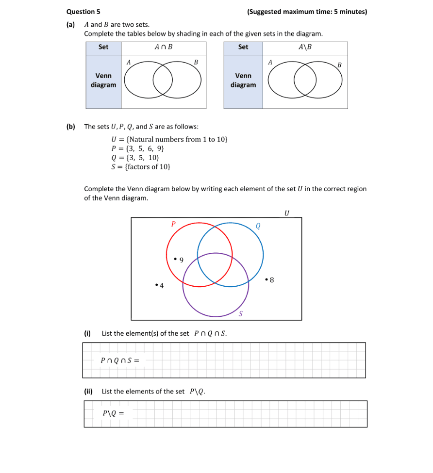Question 2024 - 5 Part 1