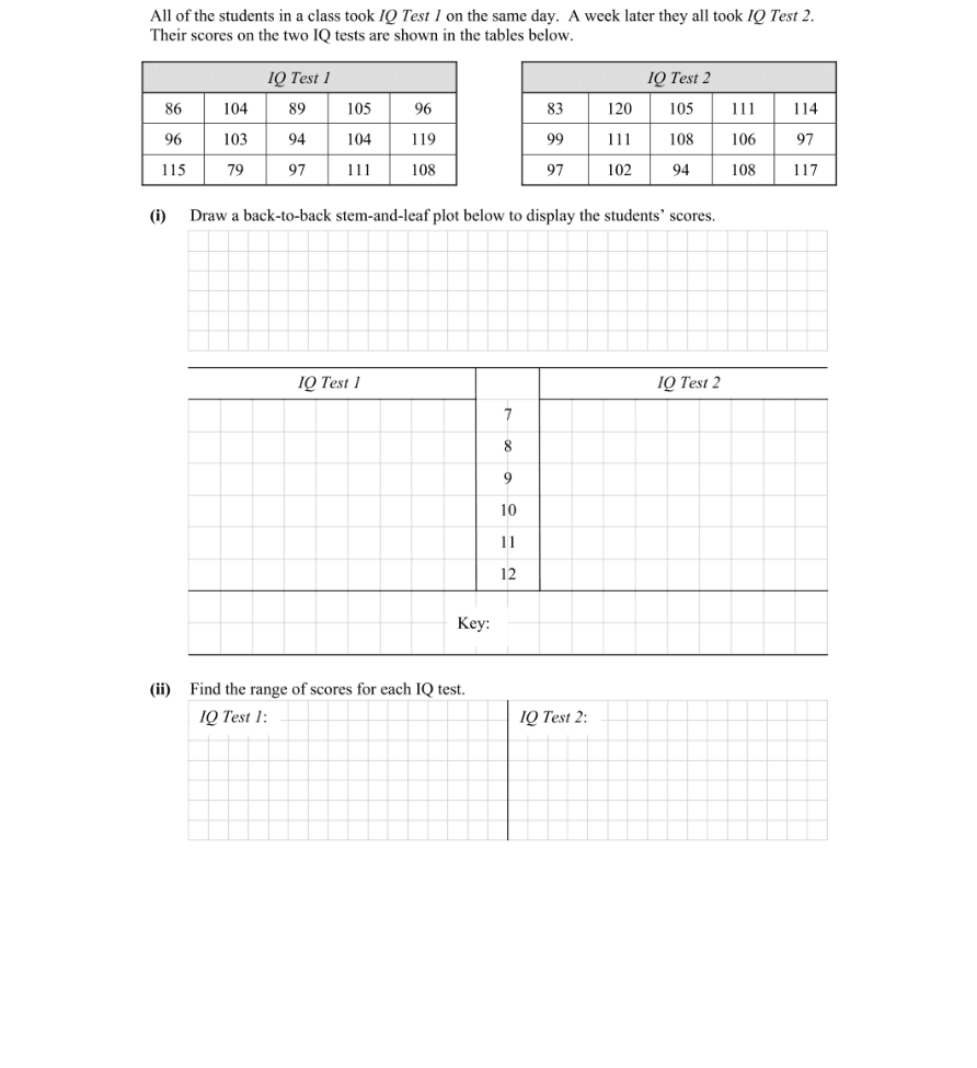 Question 2014 - 3 Part 1