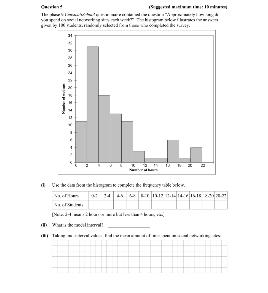 Question 2014 - 5 Part 1