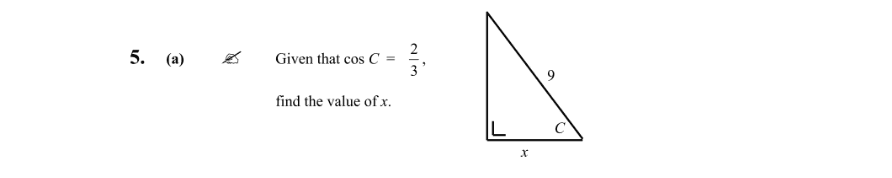 Question 2005 - 5 Part 1
