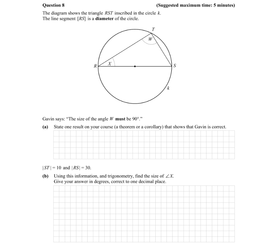 Question 2015 - 8 Part 1