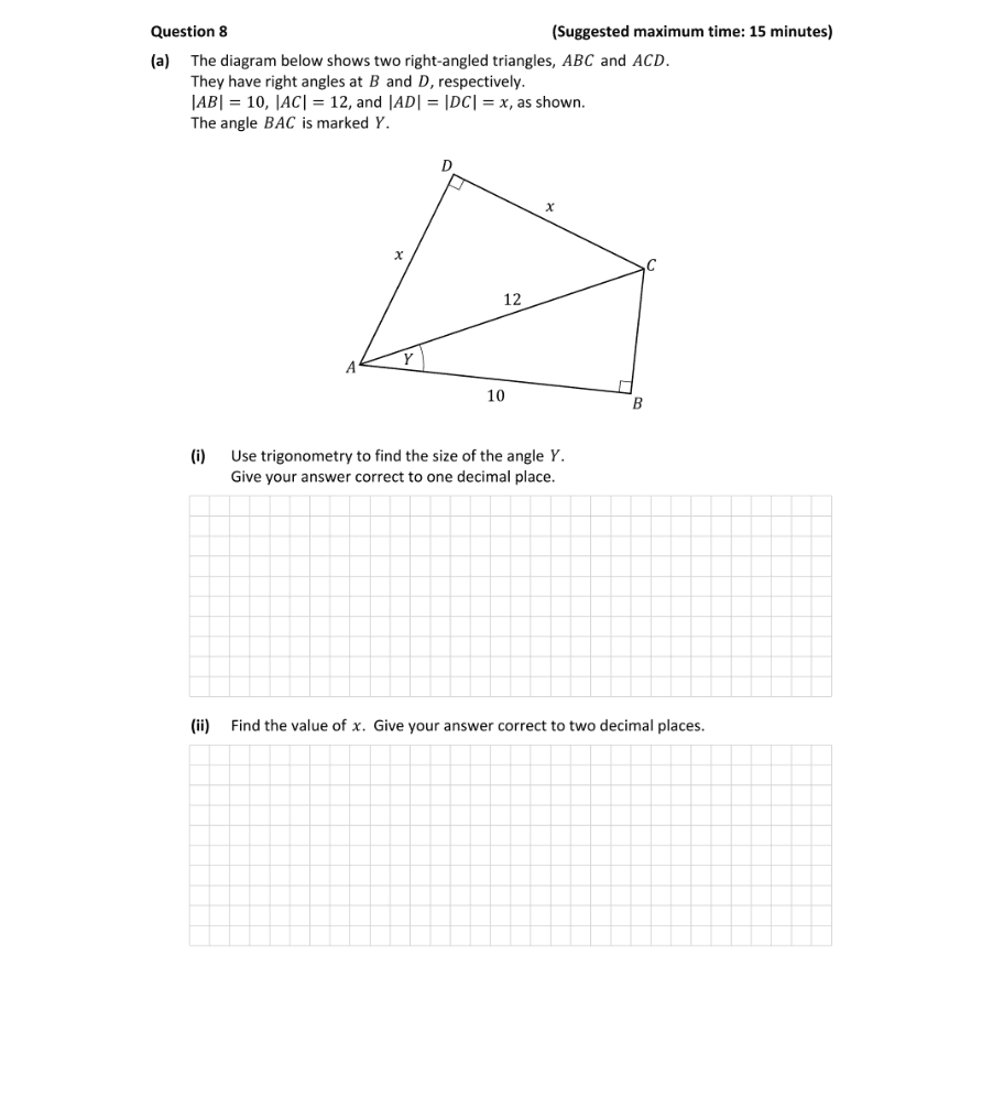 Question 2017 - 8 Part 1