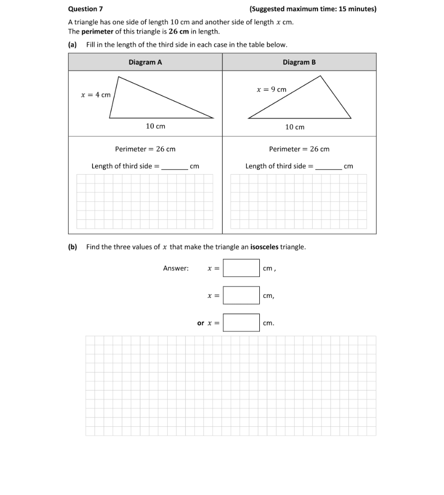 Question 2019 - 7 Part 1