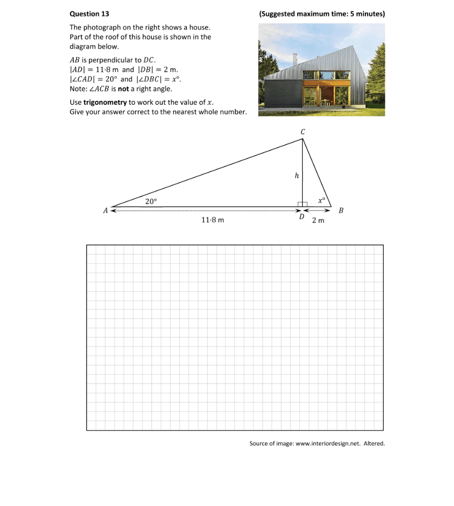 Question 2021 - 13 Part 1