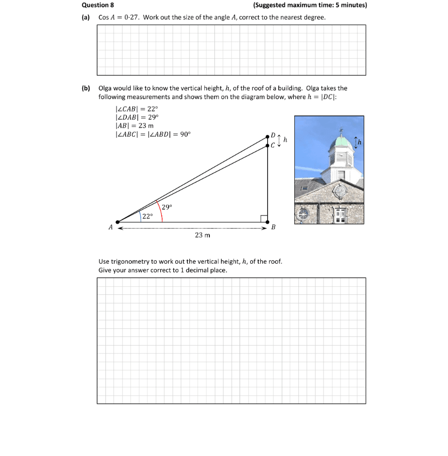 Question 2025 - 8 Part 1