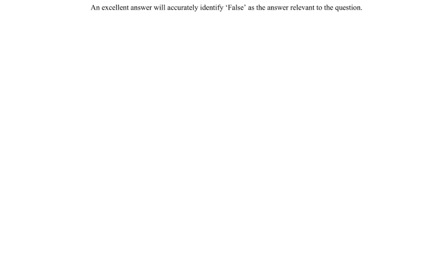 Marking Scheme Part 1