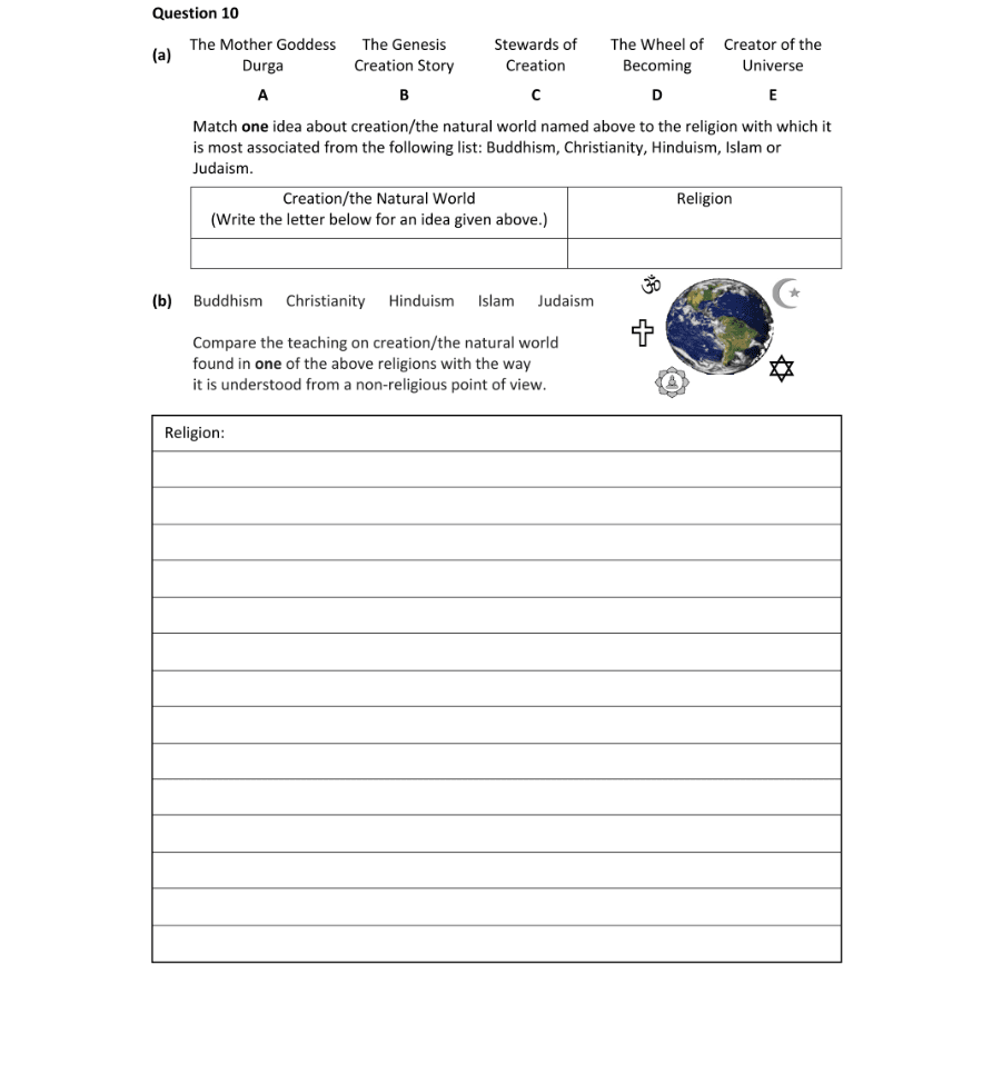 Question 2022 - 10 Part 1