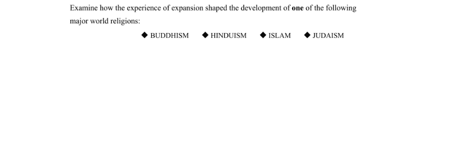 Question 2012 - 3 Part 1