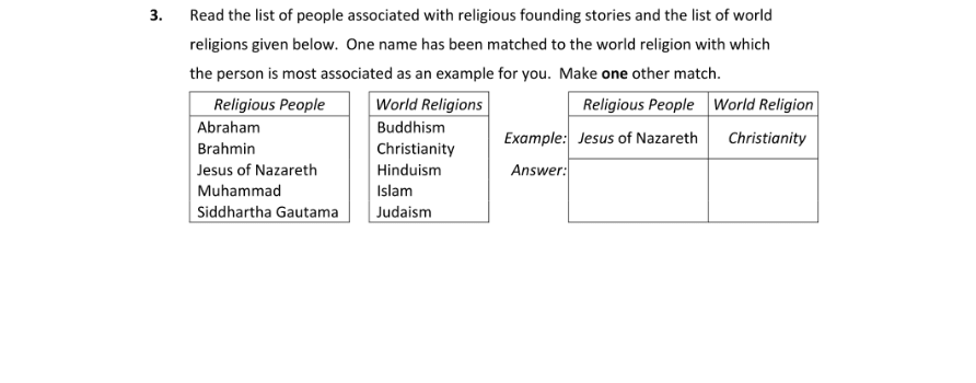Question 2017 - 3 Part 1